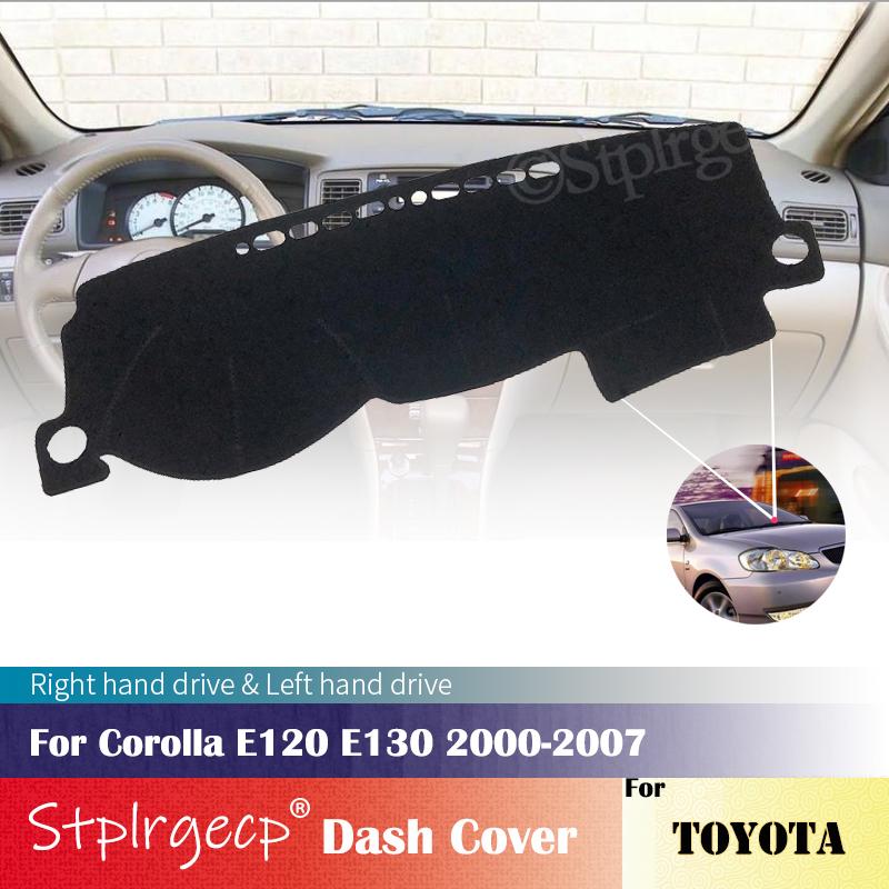 Pentru Toyota Corolla E120 E130 2000~2007 Covoraș Anti-Alunecare Capac Bord Suport Parasolar Dashmat Accesorii Auto 2006 2005 2004 2003