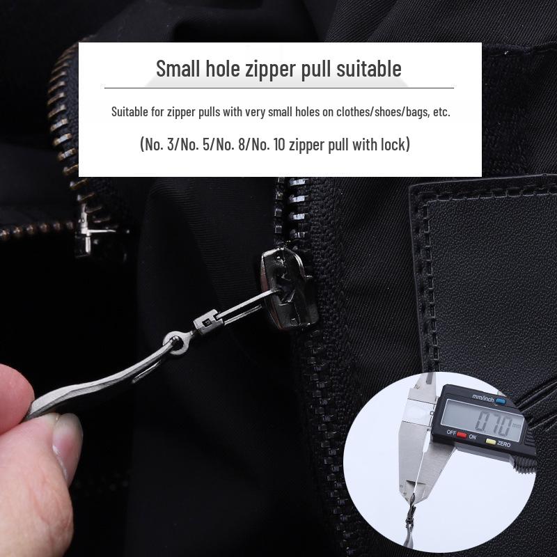 Universal Zipper Puller Replacement for Backpacks and Duvet Covers
