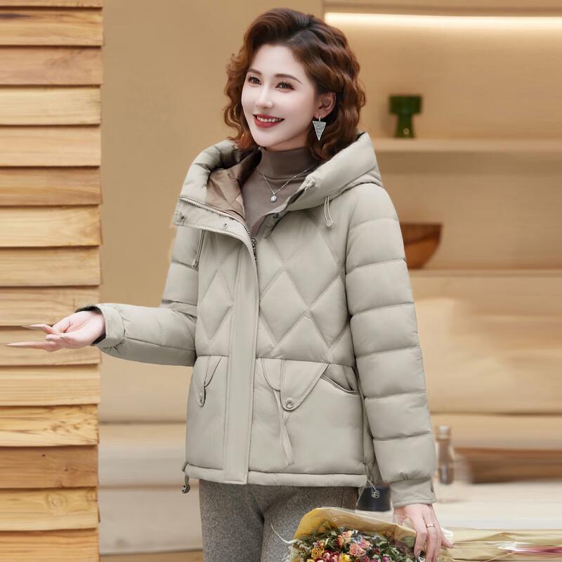 Hodo Women's Hooded Padded Jacket