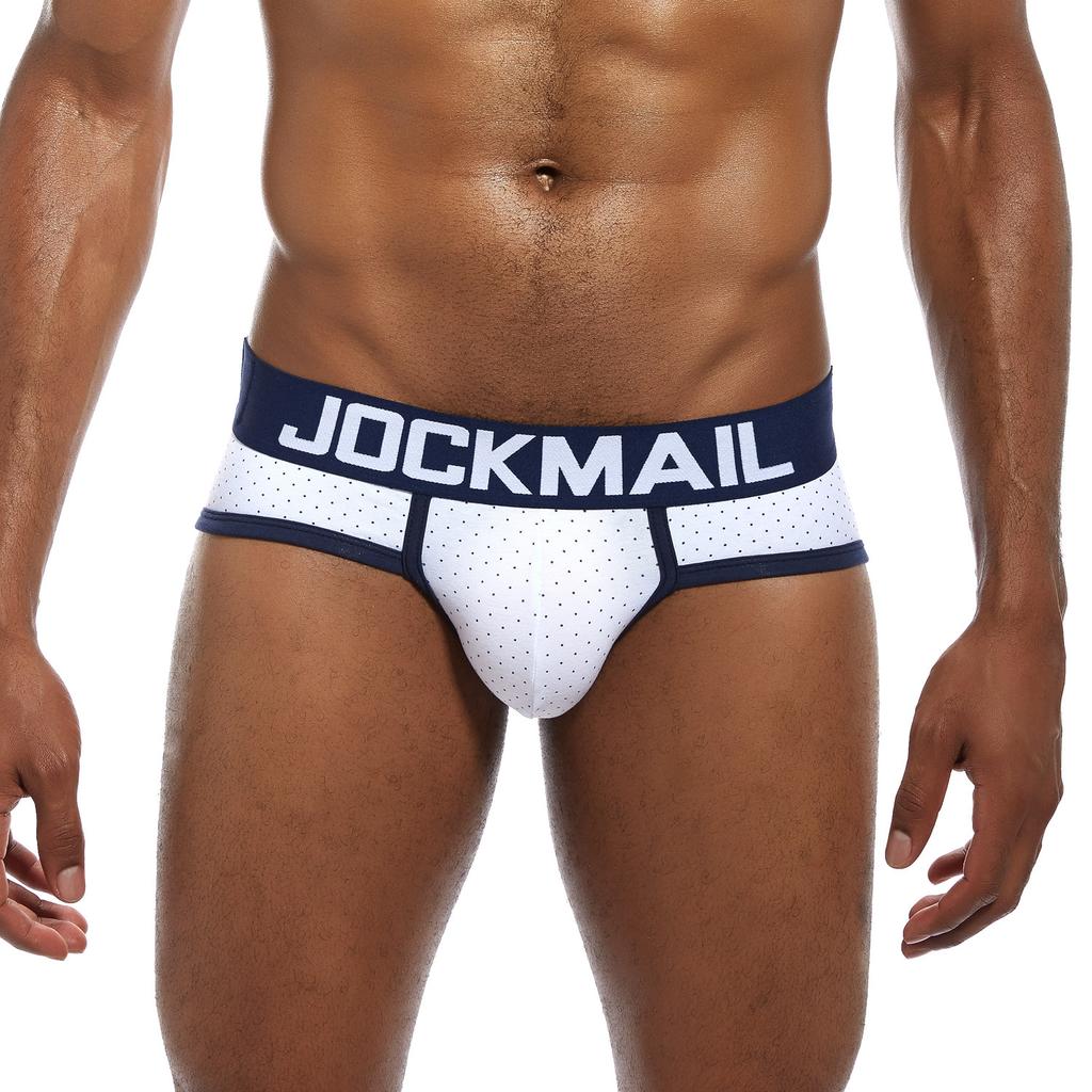 Slips JOCKMAIL Baumwolle Polka Dot Muster Druck Low-Rise Herren Unterwäsche