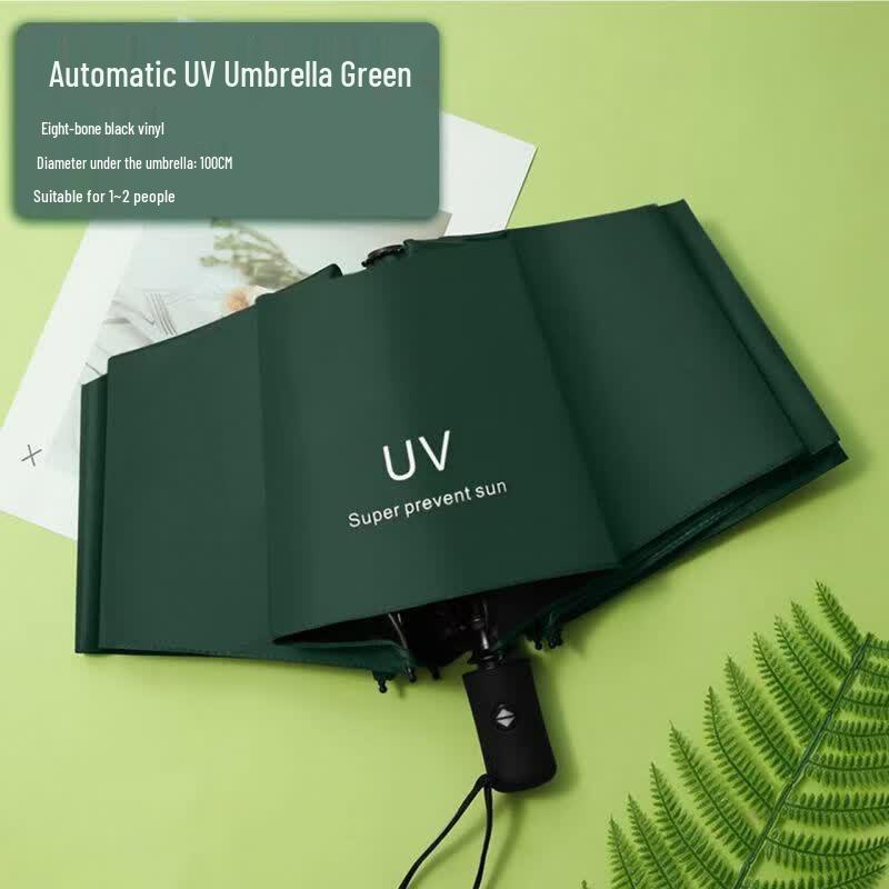 

Automatic Triple-Fold UV Protection Sun & Rain Umbrella