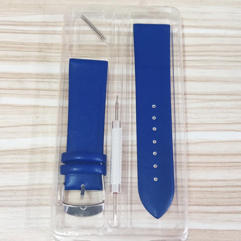 Boxed Waterproof Genuine Leather Watch Strap with Palm Print (Sizes 8-24 Mm)