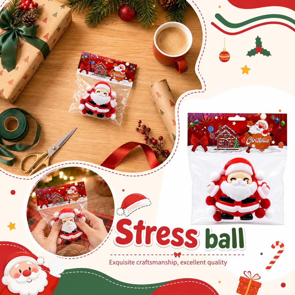 Christmas Toy, Ultra Soft Slow Stress Toy for Students,