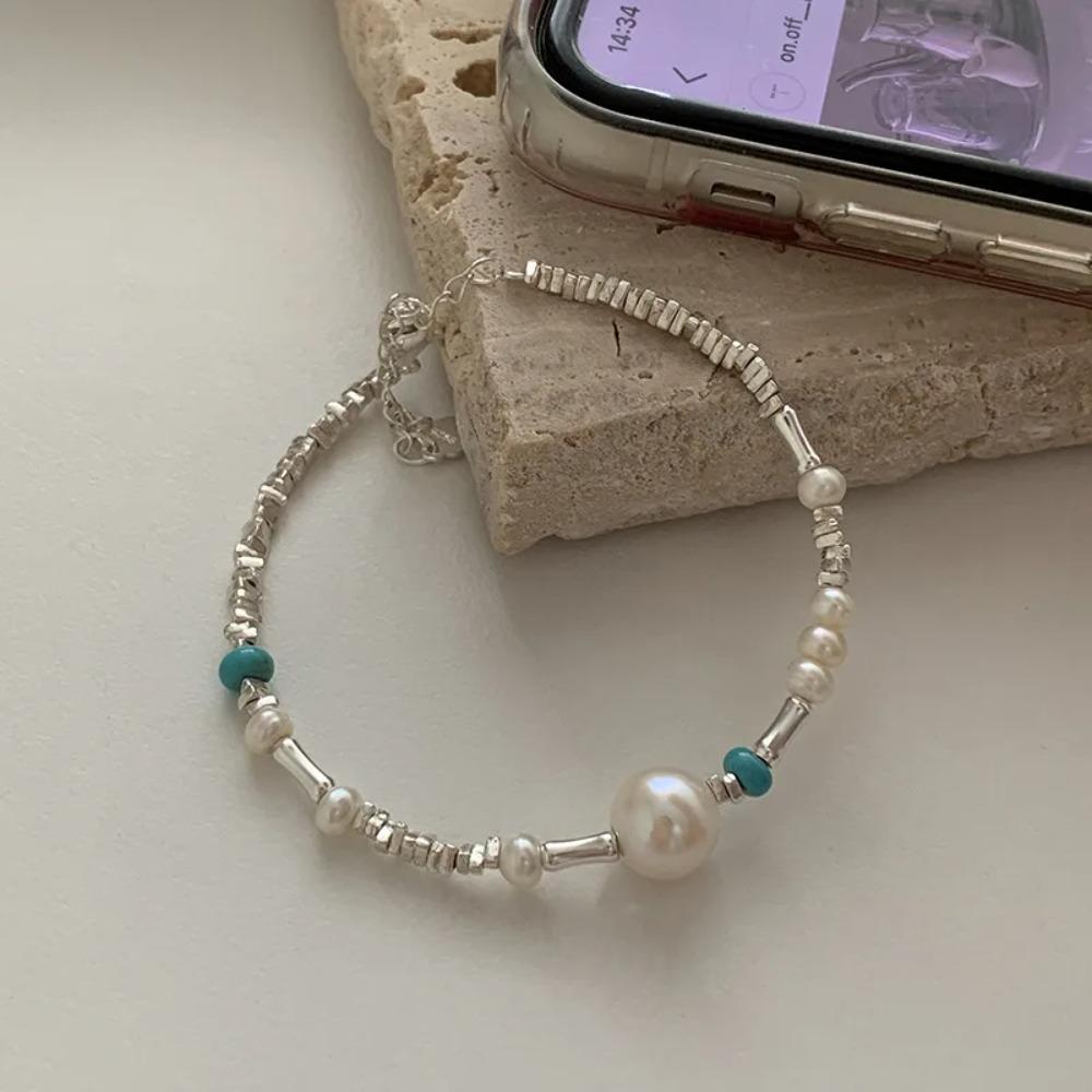 925 Silver Double Love Heart Hollow Beads Bracelet Adjustable Romantic Jewelry for Women Fashion Classic