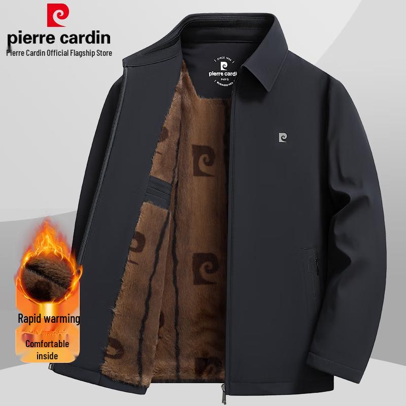 

Pierre Cardin Men s Gold Mink Velvet Lined Winter Jacket 2XL