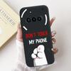 Para Funda Nothing Phone 3A A059 Lindo Dibujo Animado Panda Astronauta Silicona Suave Negro Mate Cubierta Para Nothing Phone3a Pro A059P Fundas