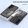 Magnetic Metal Frame Phone Case with Heat Dissipation for Samsung S23 Ultra/S24 Ultra