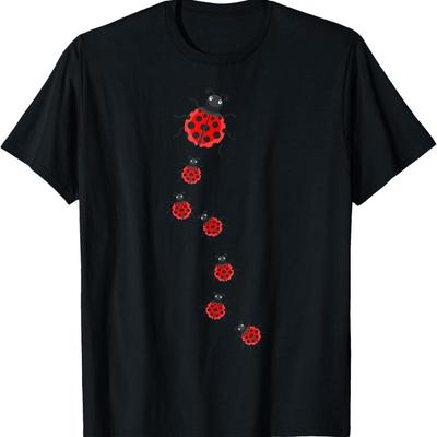 Ladybeetles Ladybugs Nature Lover Insect Fans Entomophiles T Shirt