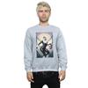 Marvel Mens Black Cat Artwork Sweatshirt