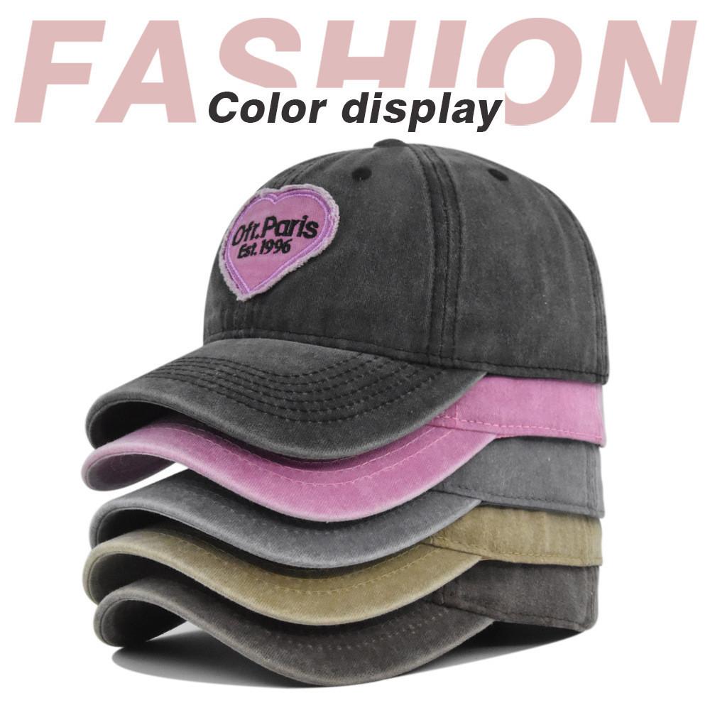 Fashionable Hat Baseball Retro Textured With Adjustable Strap For Sun Protection