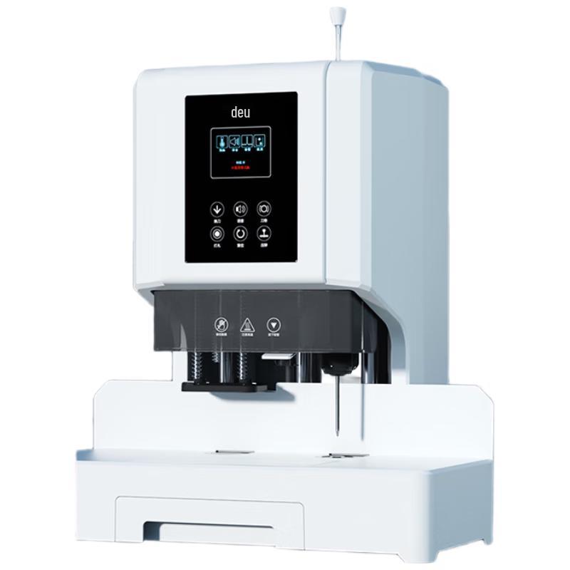Deli 14667 Electric Semi-Automatic Financial Binding Machine