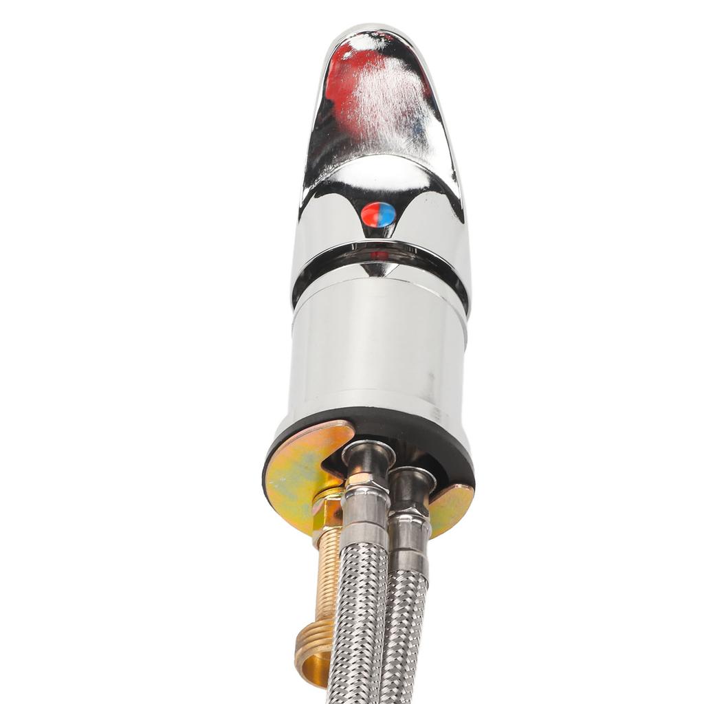 Shampoo-Bett Armaturen-Set Keramikventil Gute Abdichtung Heiß Kalt Shampoo-Bett Armatur Sprayer-Set