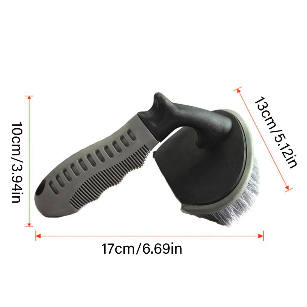 Cepillo Limpiador de Ruedas Cepillo Suave de Limpieza para Coche Cepillo Denso para Neumáticos Cepillo Profesional para Detallado Cepillo Limpiador de Llantas Universal