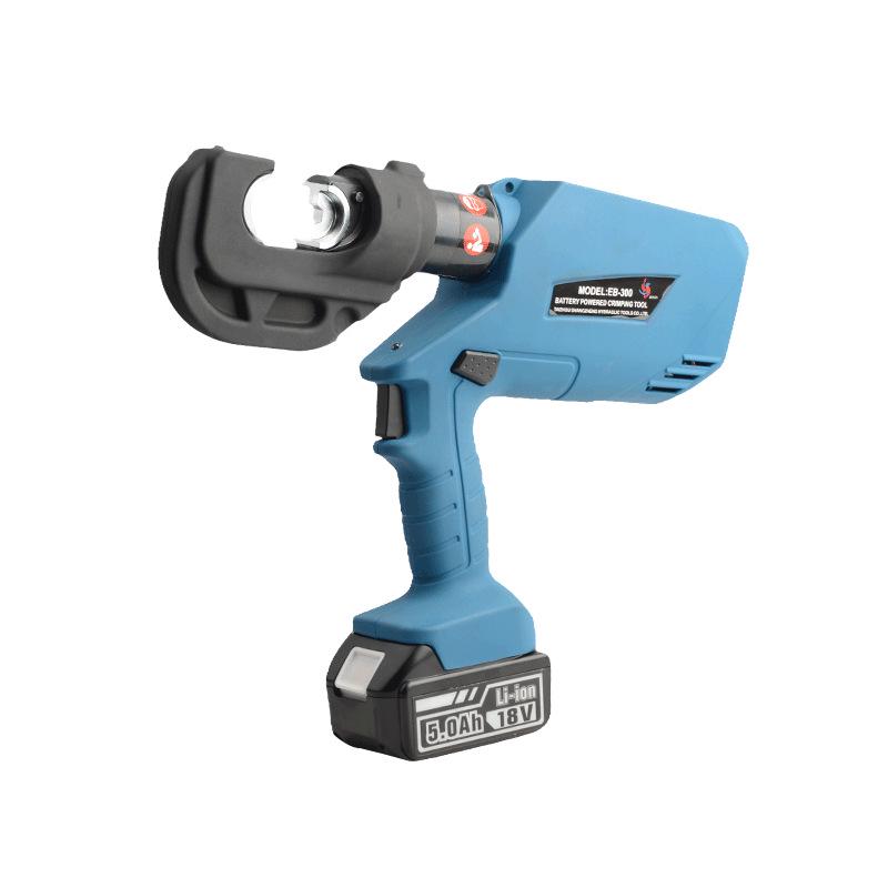 Rechargeable Electric Hydraulic Crimper EB-300/400, 16-300mm², Crimping Tool and Pliers.