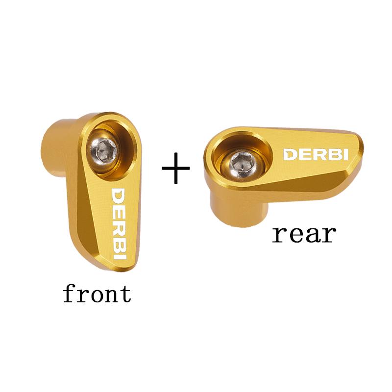 Motorcycle CNC Aluminum Front Wheel ABS Sensor Protection Guard Cover Accessories For DERBI EBE EBS D50B0 VARIANT SPORT R GPR