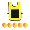 Interactive Outdoor Sticky Ball Vest Set for Kids and Families Adjustable Design for All Ages