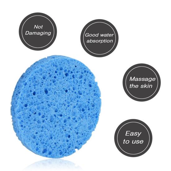 Washable Makeup Remover Pad Soft Practical Wood Pulp Cotton Sponge