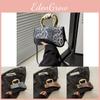 Trendy Small Square Leopard Print Handbag Stylish Casual Shoulder Bag For Daily Wear