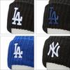 Forty Seven Dodgers Knit Free 47brand486 '47 Cap/Beanie, Men's, Size, Black/Navy,