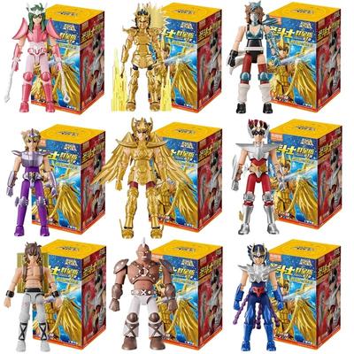 Original Blokees Gold Saint Actionfigur Champion Saori Kido Seiya Mu Aiolia Montagefigur Kinderspielzeug Geburtstagsgeschenk