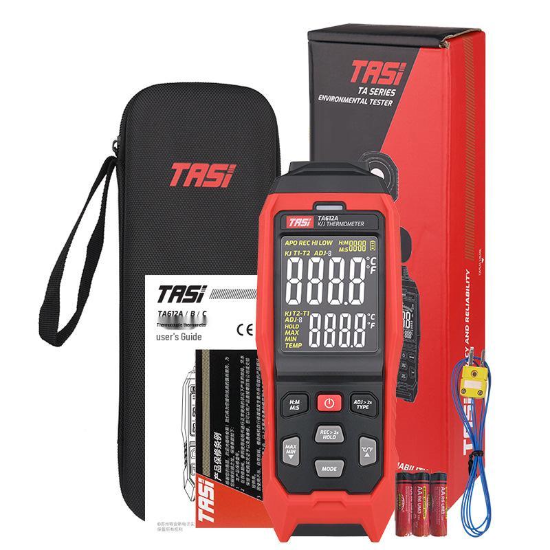 TEANST TA612C Four-Channel Contact Mold Surface Thermocouple Thermometer