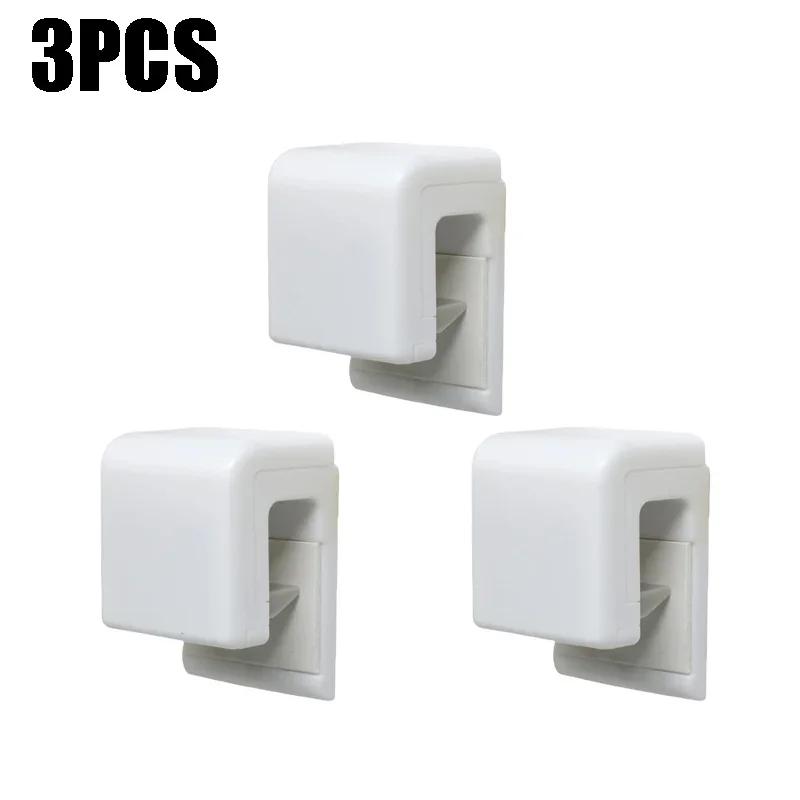 Toothpaste Holder Wall Mounted Self-adhesive Hanging Rack Face Cleanser Storage Rack Organizer Bathroom Accessories