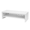 Desktop Display Riser with Drawer AC Outlets and USB Port Hub Mobile Phone Charging Laptop Screen Support Stand