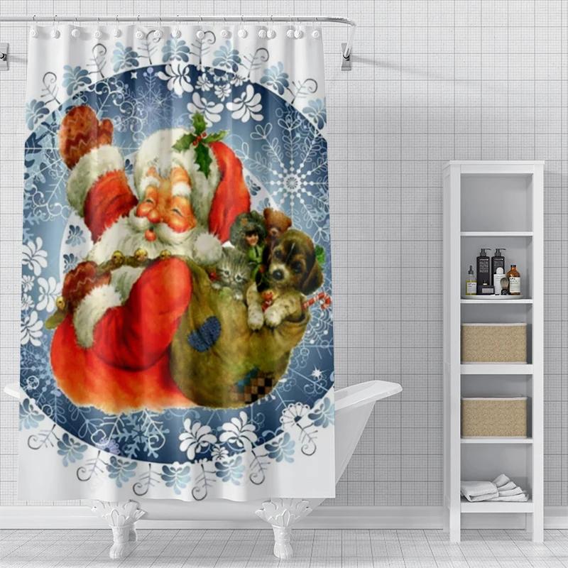 Domácí sprchové závěsy do koupelny voděodolná látka koupelnové závěsy Anime zvířecí styl moderní sprchový závěs 180x200 90x180