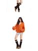 American Casual Cable Knit Hooded Sweater for Women - 2025 Spring/Autumn Trendy Loose Fit Jacket