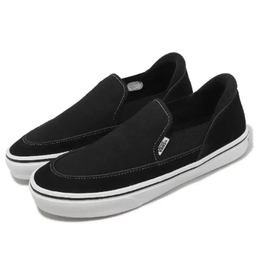 Vans V3934 Slept Versatile Simple Shock Absorption Durable Low-Top Skate Shoes Men Sneakers Black 6350150-001