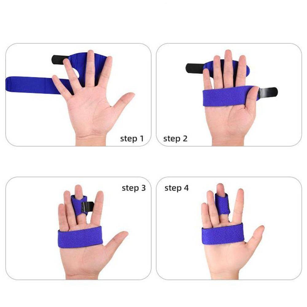 Built-in Aluminum Bar Finger Brace Trigger Adjustable Finger Support Protector  Tendon Injury