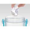 Skater Water Bottle 480ml Disney Ariel 24 Plastic Clear Bottle for Children Made in Japan PSB5TR-A
