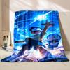 1PC Japanese Anime Doraemon Printed Blanket Flannel Fluffy Soft Blanket for Adult Kids Plush Sofa Bed Car Camping Luxury Gifts
