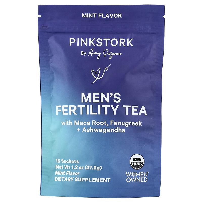 Thé Fertilité Homme, Menthe, 15 Sachets, 1,3 oz (37,5 g)