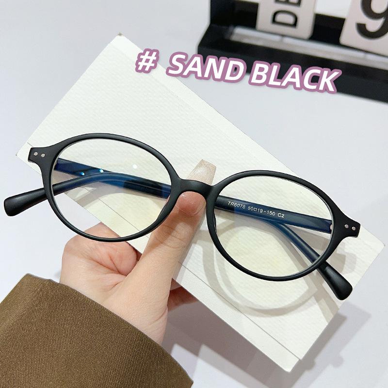 

Eyeglasses Ultralight Vintage Transparent Frames Anti- Blue Lightweight Male Female Stylish Reading Eyeglasses TR90 Prescription Glasses +1.5 Original lens 0