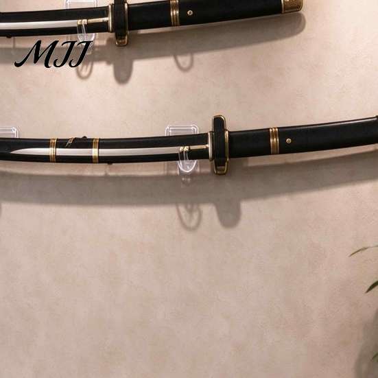 Acrylic Swords Holder Rack Wall Mounted Stand, Transparent Display Horizontal Holder, Stand Hanger with Screws and Expansion Tubes for