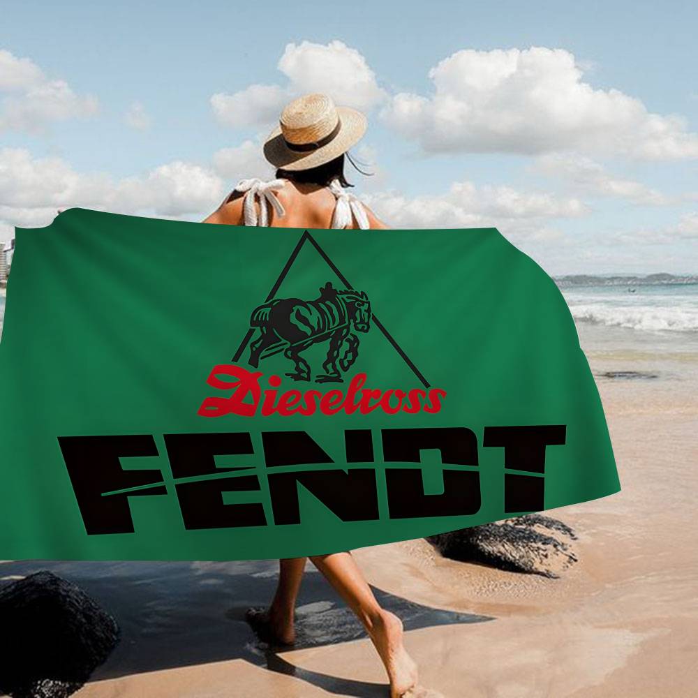 Farming Tractor Fendt Beach Towel Colorful Bath Towels For Girl Microfiber Quick Dry Sand Free Beach Yoga Spa Gym Pool
