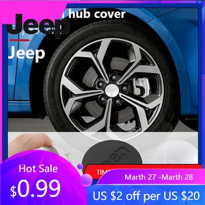 Para Jeep 4PCS 55/63MM Calotas Centrais de Roda de Carro Tampa Para Jeep Grand Cherokee Wrangler JK Gladiator Compass Renegade Patriot