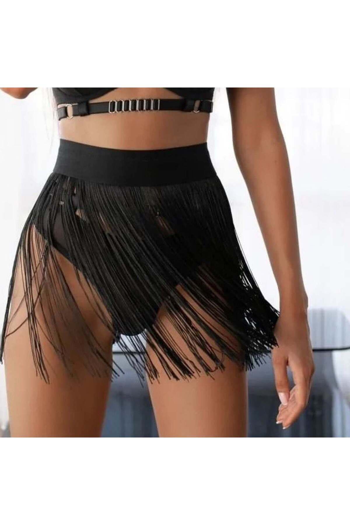 

Женская модная новая юбка-парео с кисточками и кисточками Pareo Milla L-XL