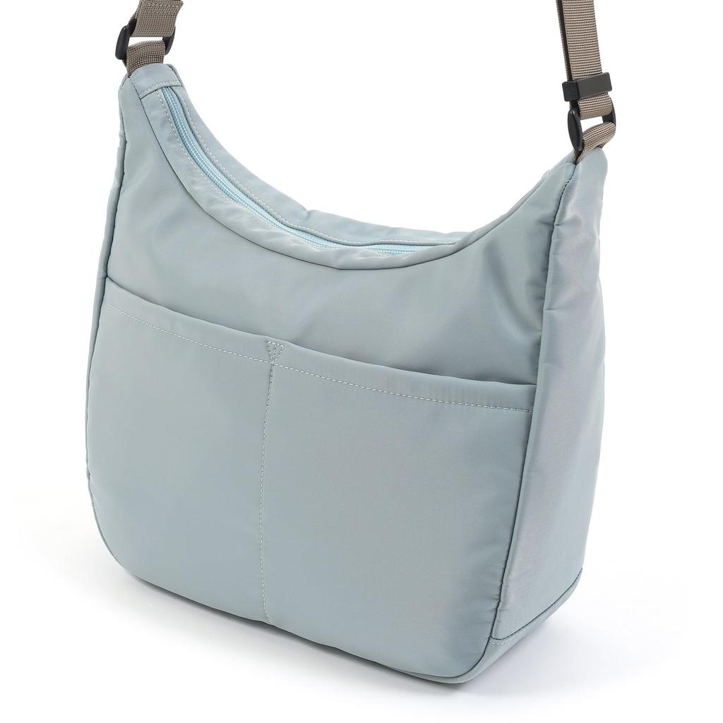 Umhängetasche Saxophon Beige 25521 [Kitamura] R-0740 Damen Blau/Sand [Blau]