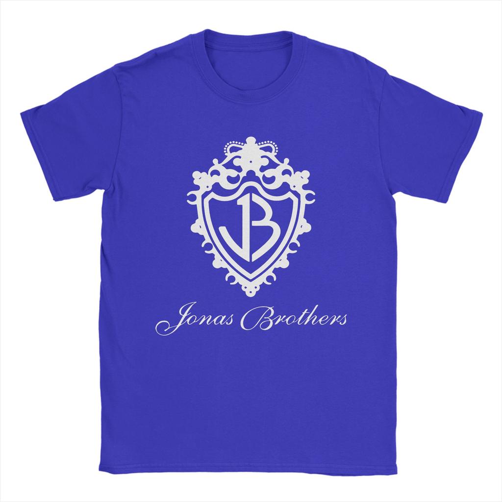 Jonas Brothers Tour T-Shirt Herren 100% Baumwolle Hipster T-Shirts Rundhals T-Shirt Kurzarm Kleidung Klassisch