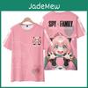 X 3d Family Spy Print Tshirts Anime Kawaii Girl Anya Forger Men Women Fashion Oversized T Shirt Harajuku Kids Tees Tops Clothes