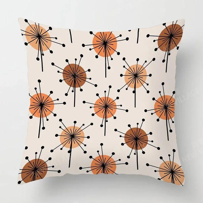 Nordic Fall Home Decor Autumn Throw Pillow Case Sofa Cushion Cover Modern  Geometry