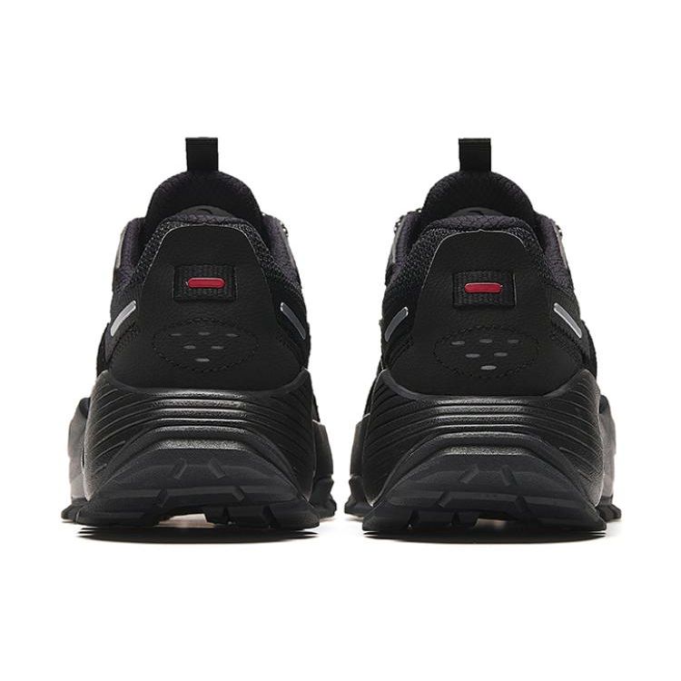 Anta Star River Round Toe Comfortable Non-Slip Wear-Resistant Low-Top Casual Shoes Women Sneakers Black 922418848-3