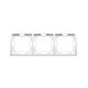 Triple frame BMR3/11 Basic white module