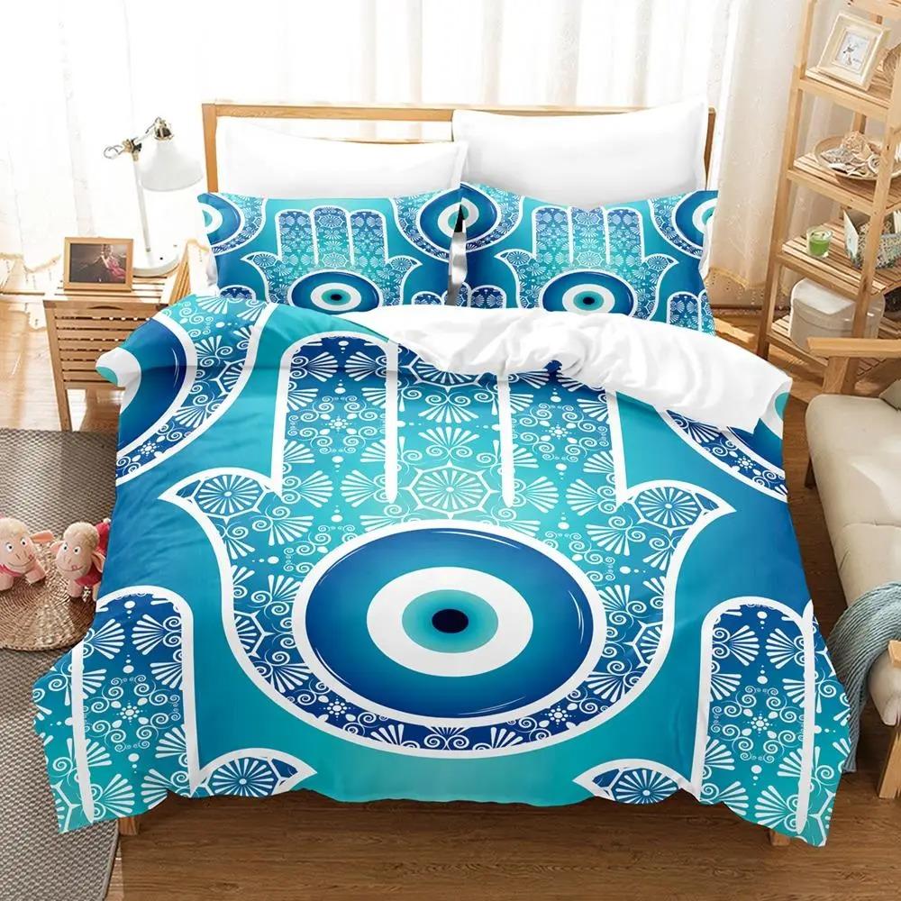 3D Buddha Bedding Sets Duvet Cover Set With Pillowcase Twin Full Queen King Bedclothes Bed Linen