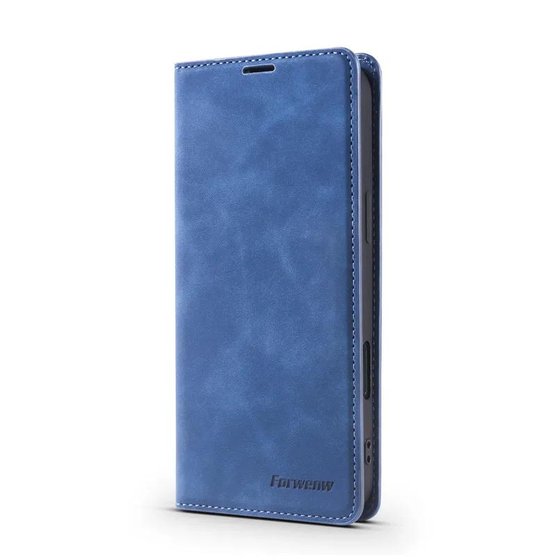 Leather Retro Wallet Flip Case For Xiaomi Poco M6 Pro 5G X6 PocoM6 C65 PocoX6 M6Pro 4G Phone Cover Magnetic Hasp Card slot 2024