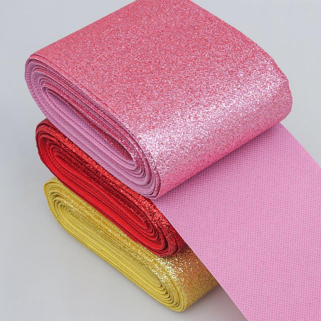 DIY Decorative Embellishments Romantic and Cozy 10cm Glossy Glitter Gold Onion Pellet Car Christmas Decoration Wreath Tree Tie Color Onion Ribbon