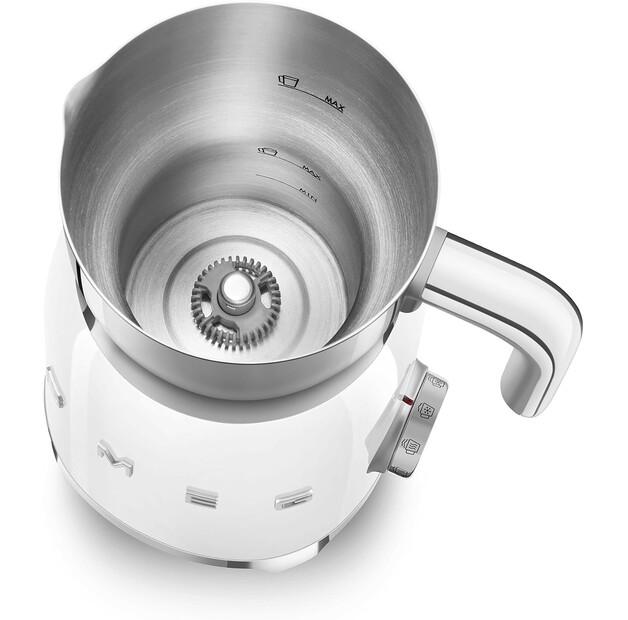 Вспениватель молока Smeg MFF01WHEU elektrischer