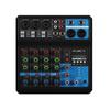 5-Channel USB Bluetooth DJ Mixer: Driver-Free Sound Card for Live Broadcast, Home, and Stage Use